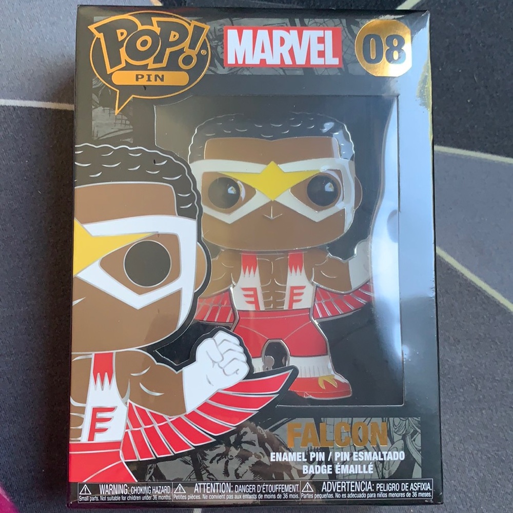 Funko Pop Pin Marvel Falcon